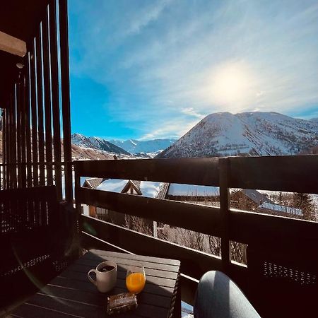 Appartement Plein Sud Cosy 6 Personnes Tres Bien Equipe ,Vue Splendide, Terrasse, Spacieux,Bien Situe, Randonnees,Ski Saint-Sorlin-d'Arves Luaran gambar