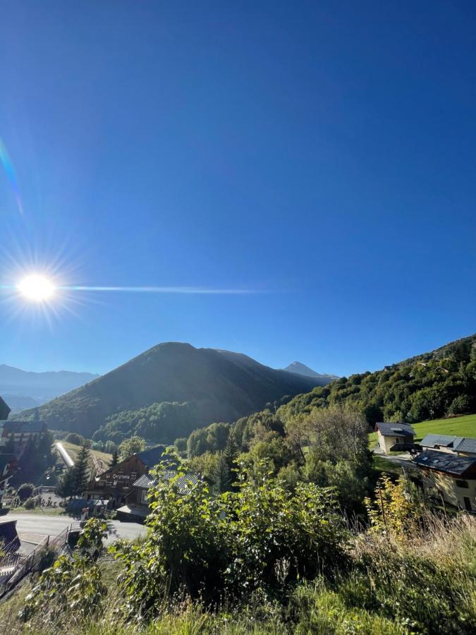 Appartement Plein Sud Cosy 6 Personnes Tres Bien Equipe ,Vue Splendide, Terrasse, Spacieux,Bien Situe, Randonnees,Ski Saint-Sorlin-d'Arves Luaran gambar