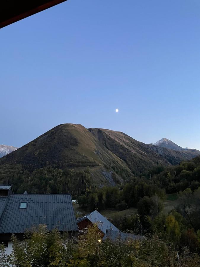 Appartement Plein Sud Cosy 6 Personnes Tres Bien Equipe ,Vue Splendide, Terrasse, Spacieux,Bien Situe, Randonnees,Ski Saint-Sorlin-d'Arves Luaran gambar