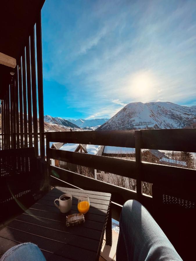 Appartement Plein Sud Cosy 6 Personnes Tres Bien Equipe ,Vue Splendide, Terrasse, Spacieux,Bien Situe, Randonnees,Ski Saint-Sorlin-d'Arves Luaran gambar