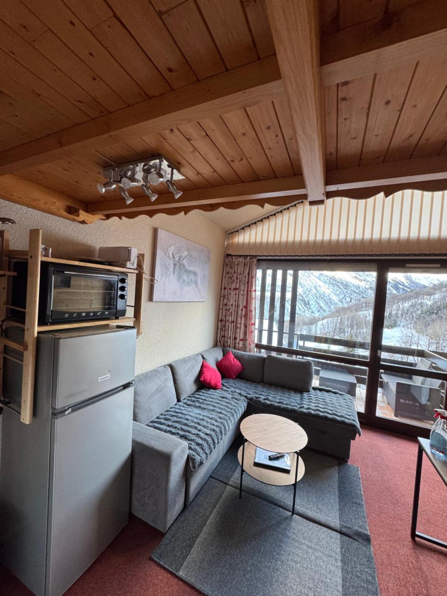 Appartement Plein Sud Cosy 6 Personnes Tres Bien Equipe ,Vue Splendide, Terrasse, Spacieux,Bien Situe, Randonnees,Ski Saint-Sorlin-d'Arves Luaran gambar